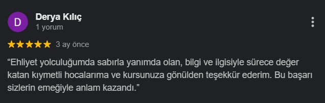 Derya Kılıç Yorum