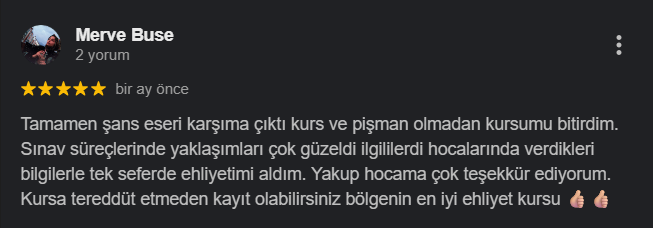Merve Buse Yorum